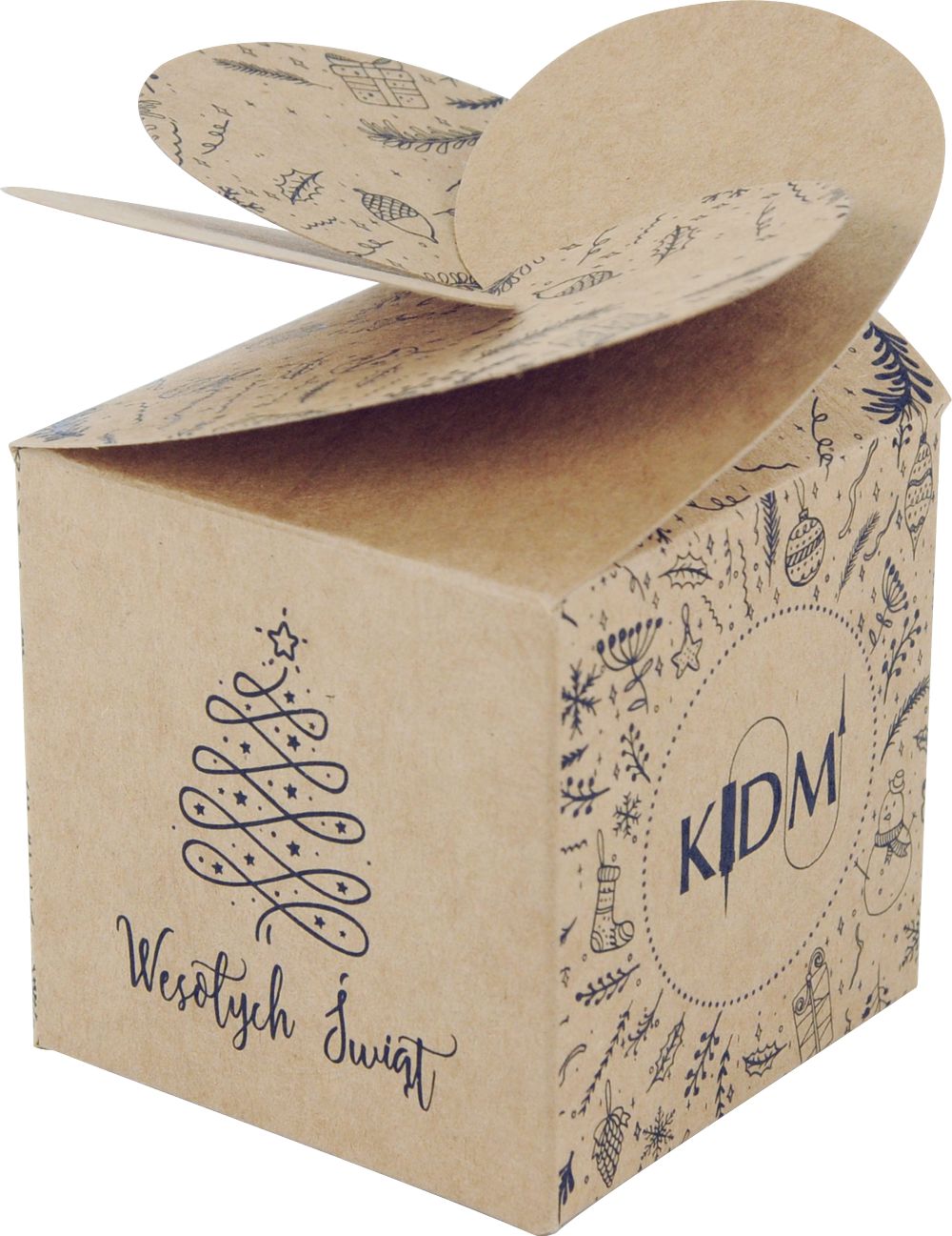 small flower packaging ecological cardboard